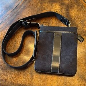 Coach Black Crossbody Bag - vintage
